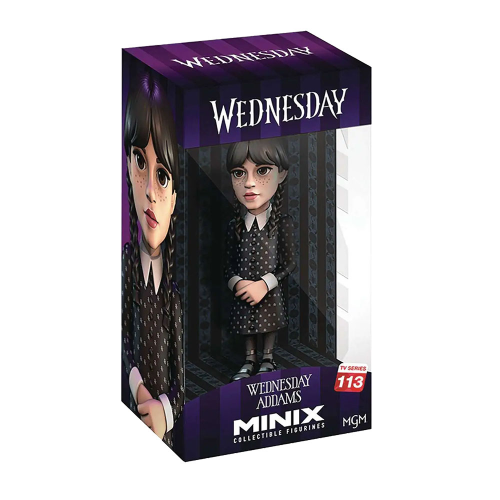 FIGURA MINIX MERLINA ADDAMS VULCANITA - Imagen 1